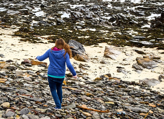 beachcombing