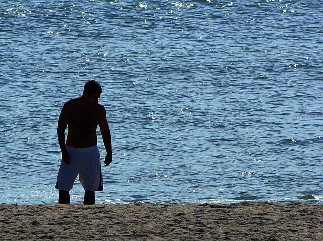 beachcombing